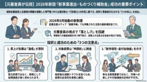 創業手帳「新事業進出・ものづくり商業サービス補助金」解説記事